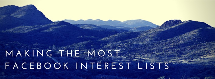 Facebook interest lists